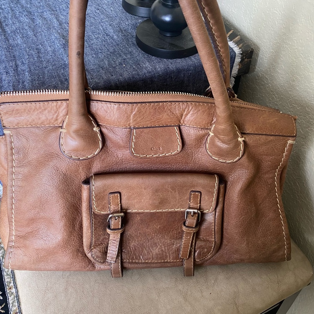 Authentic Chloe Edith Tote